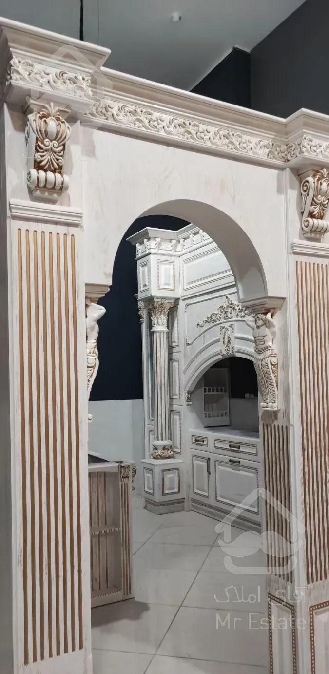 کابینت قصر چوبی