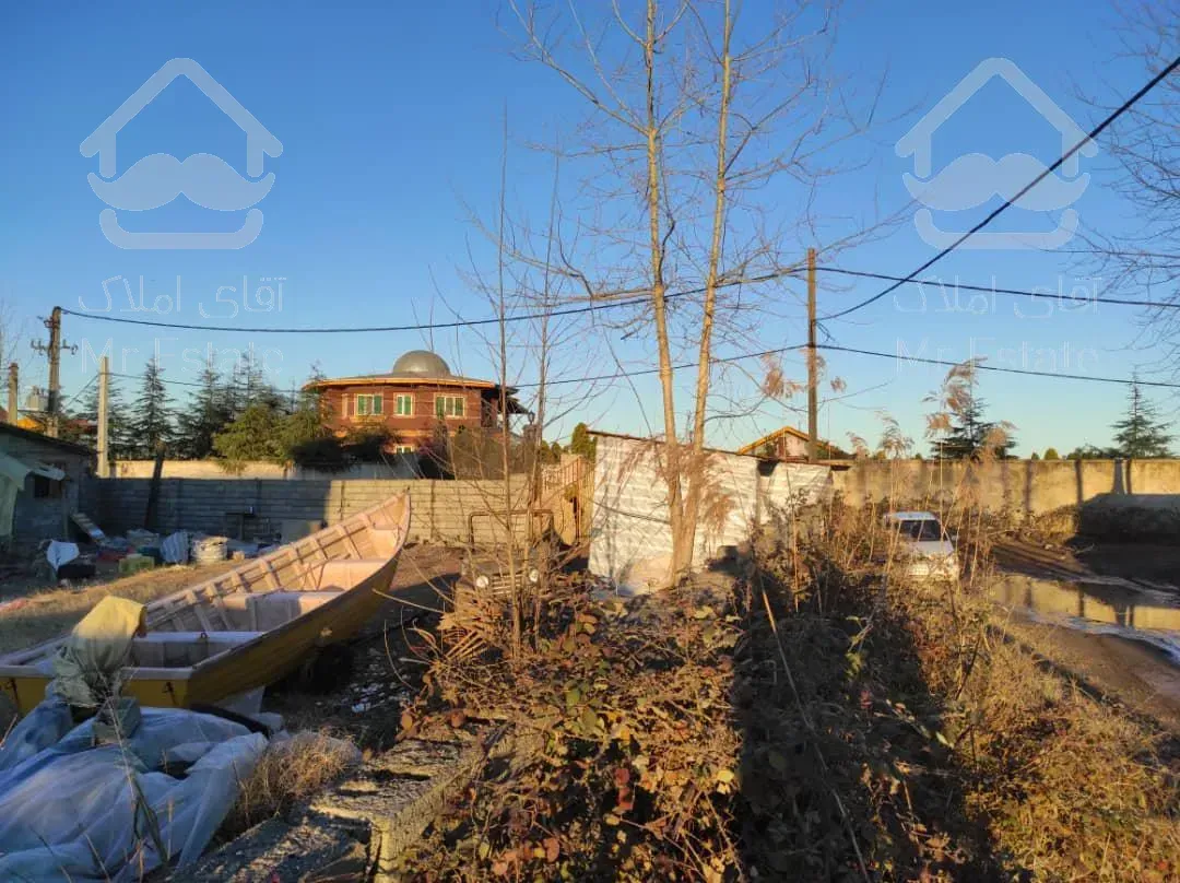 زمین ساحلی 400 متری/دارای پروانه