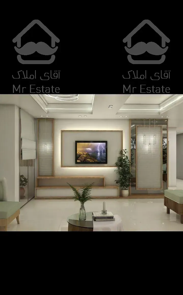 آپارتمان صفر باغ دریاچه 3 بر نور