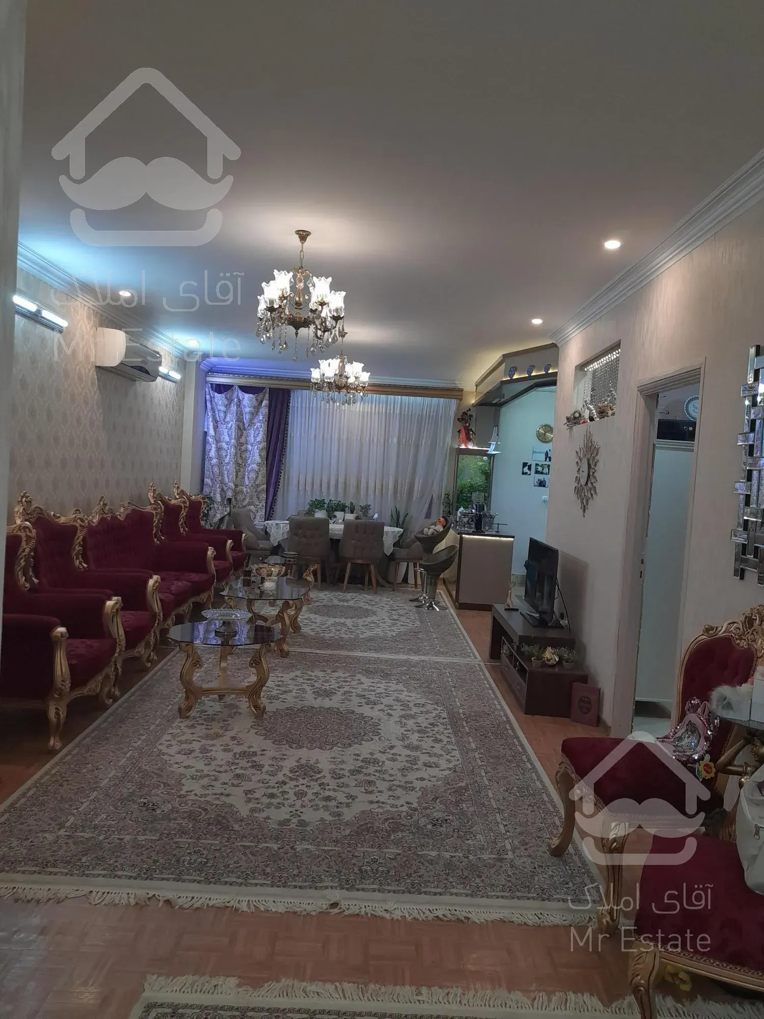 ۸۰ متر دو خواب شیک بازسازی شده