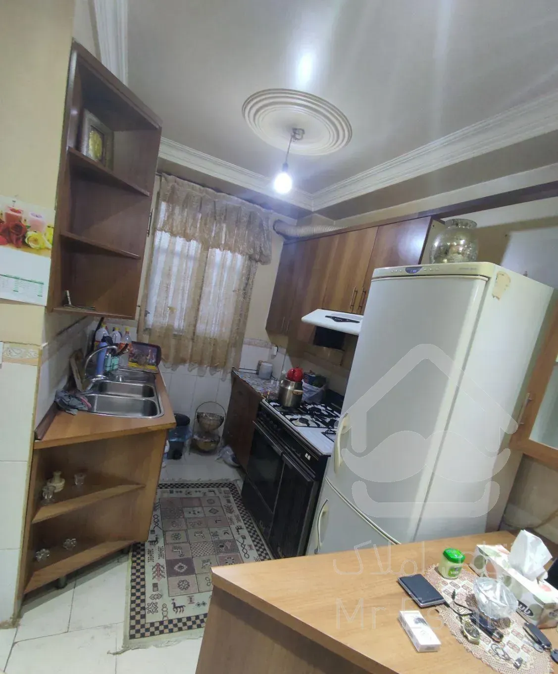 ۴۵ متر نیکفر سرمایه گذاری خوش نقشه سالن پرده خور