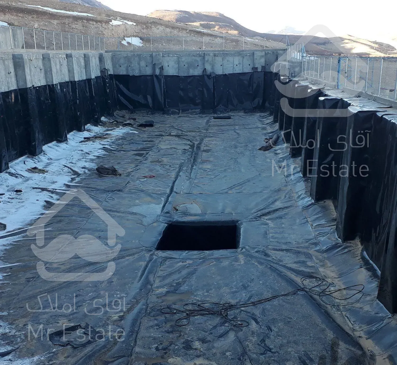 عایق بندی استخرهای کشاورزی و پروژه های صنعتی