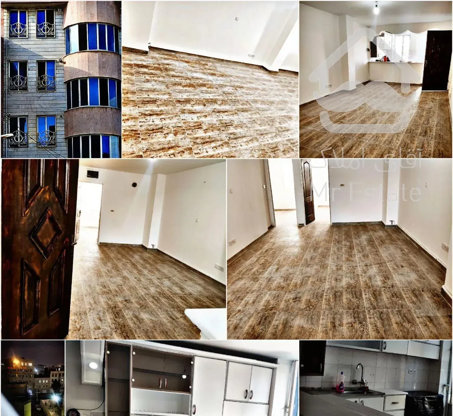 آپارتمان  شهرک ارم۷۵متری  بازسازی شده بنفشه غربی