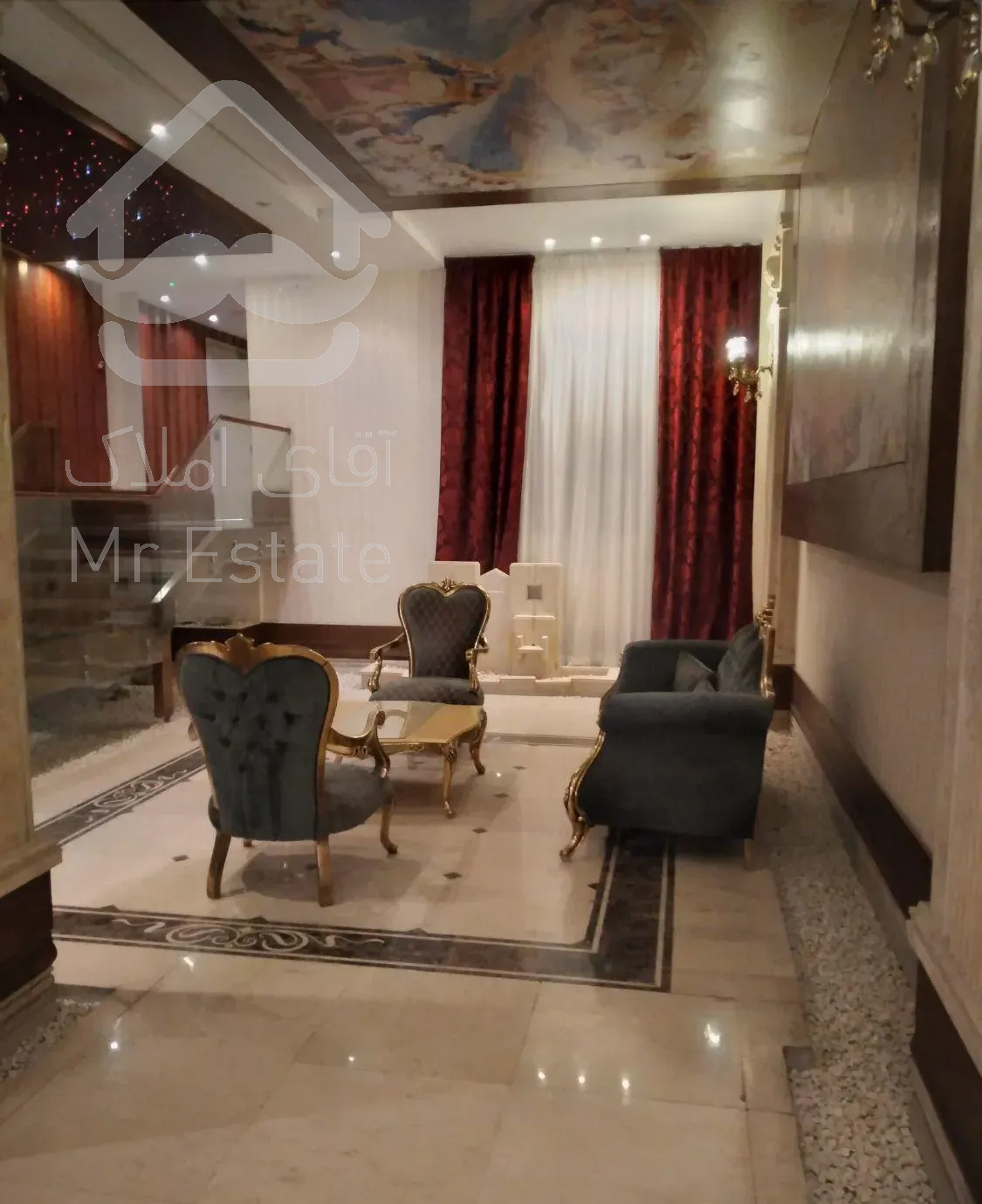 ۱۸۵متر زعفرانیه/۳خواب/تاپ لوکیشن/ویو دار