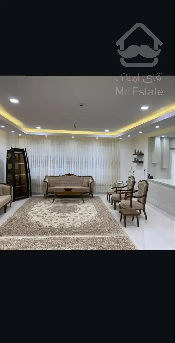 ۸۷متر۲خواب/سالن پرده‌خور/روبع‌افتاب