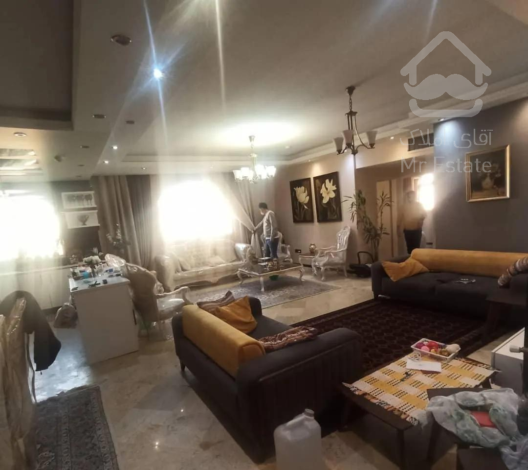 کاشانی الاله شرقی سرو ۱۰۰ دوخواب  سالن پرده خور