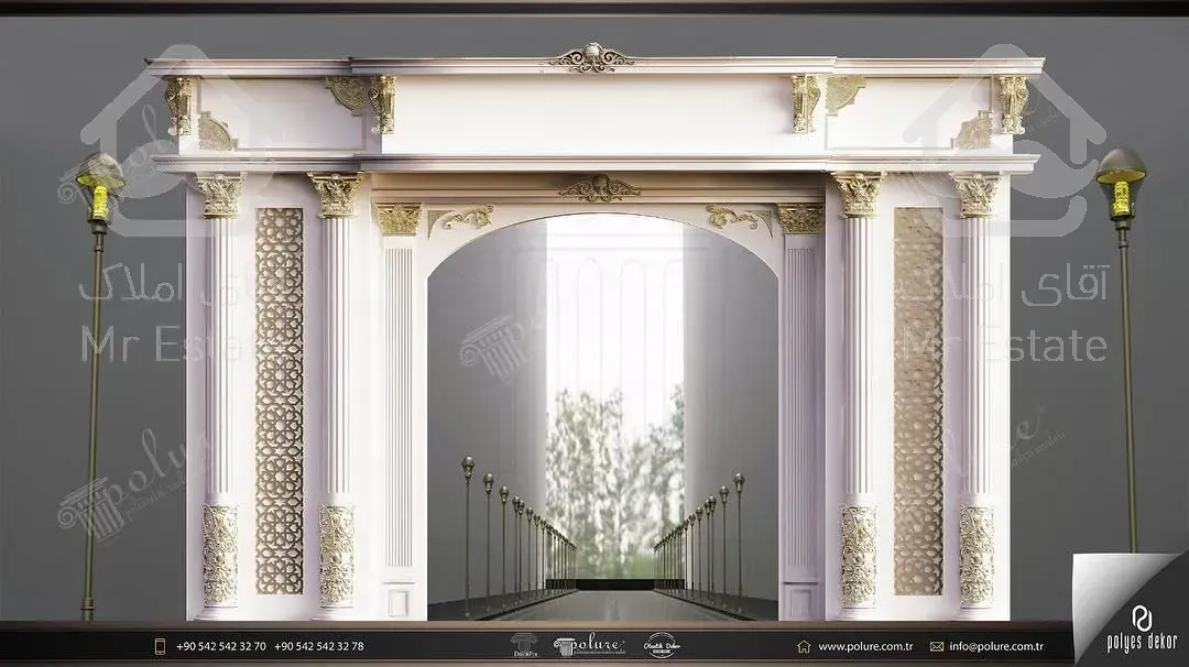 تولید و فروش ستون و سرستون پیش ساخته پلی یورتان