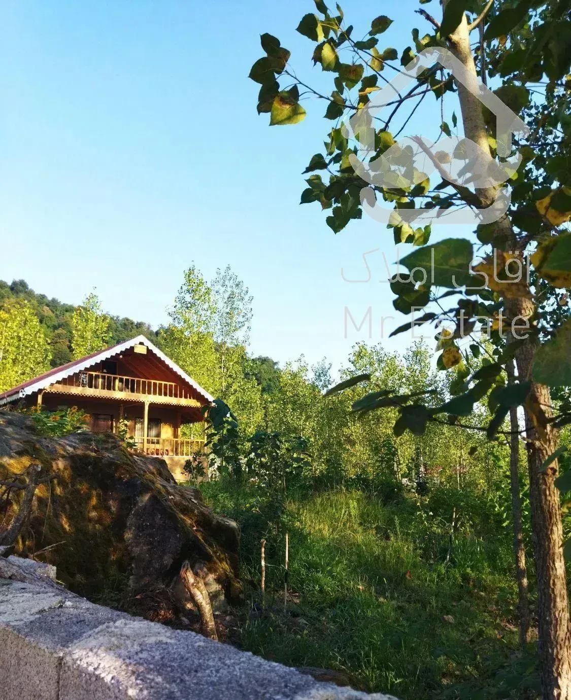 ویلاچوبی جنگلی دربست روستایی کوهپایه ای