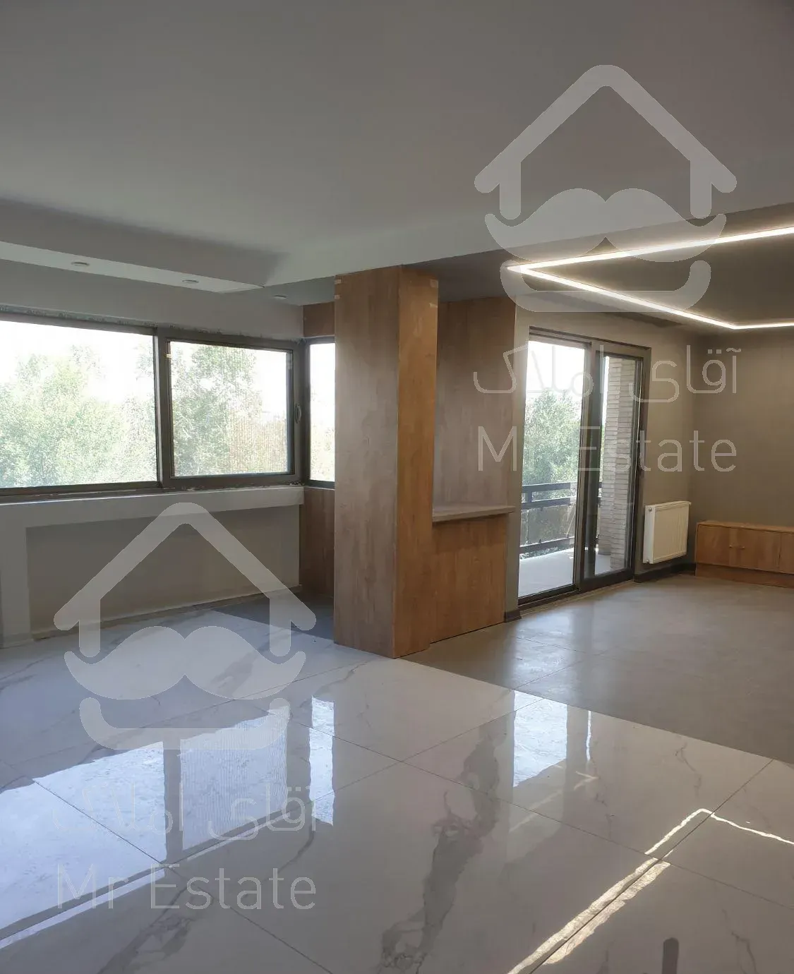 ۱۹۷ متری سه خواب بر بوستان سعدی بازسازی کامل