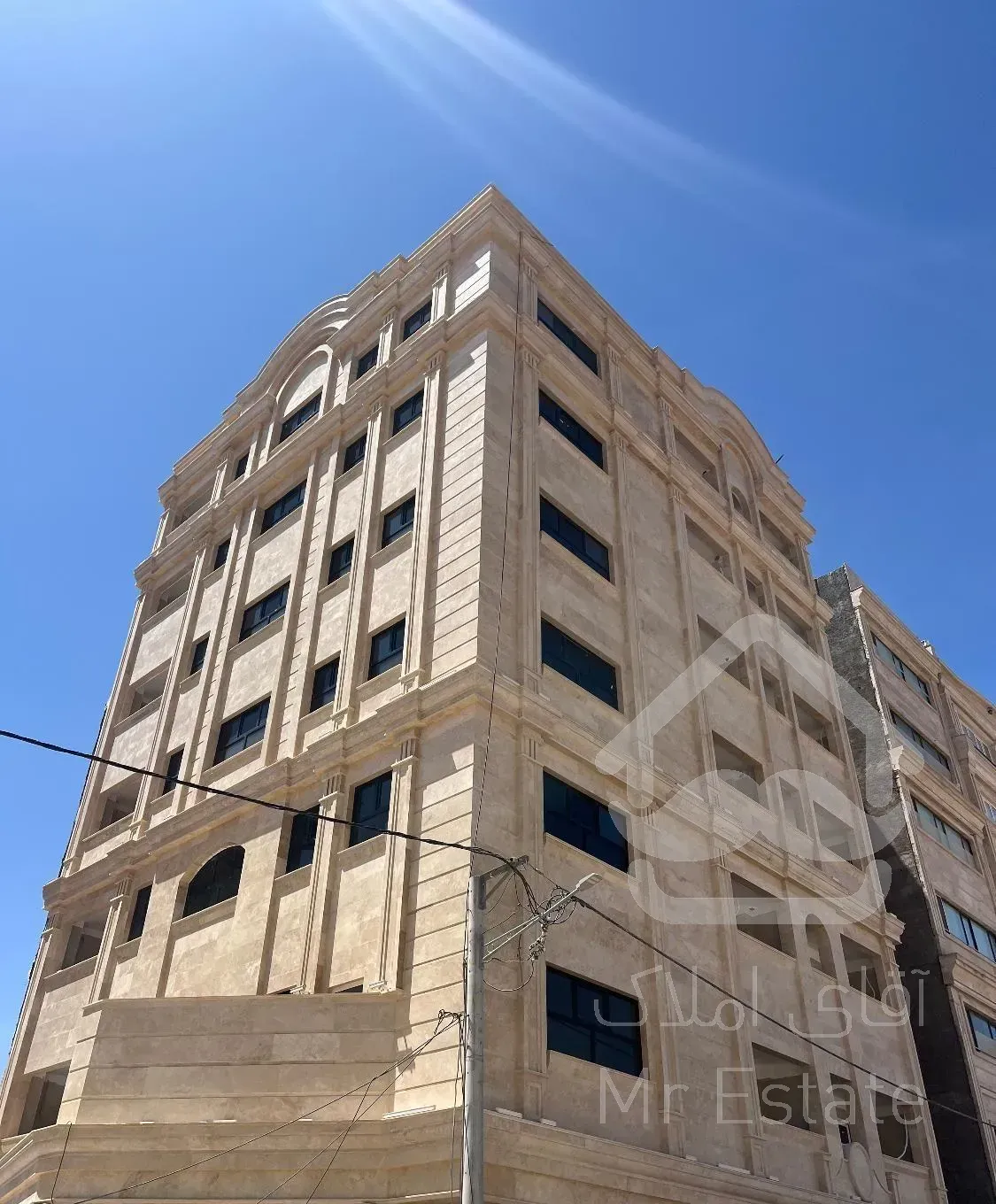 آپارتمان ۱۱۲متر کریمی ۴۰ کلیدنخورده 2خوابه نمارومی