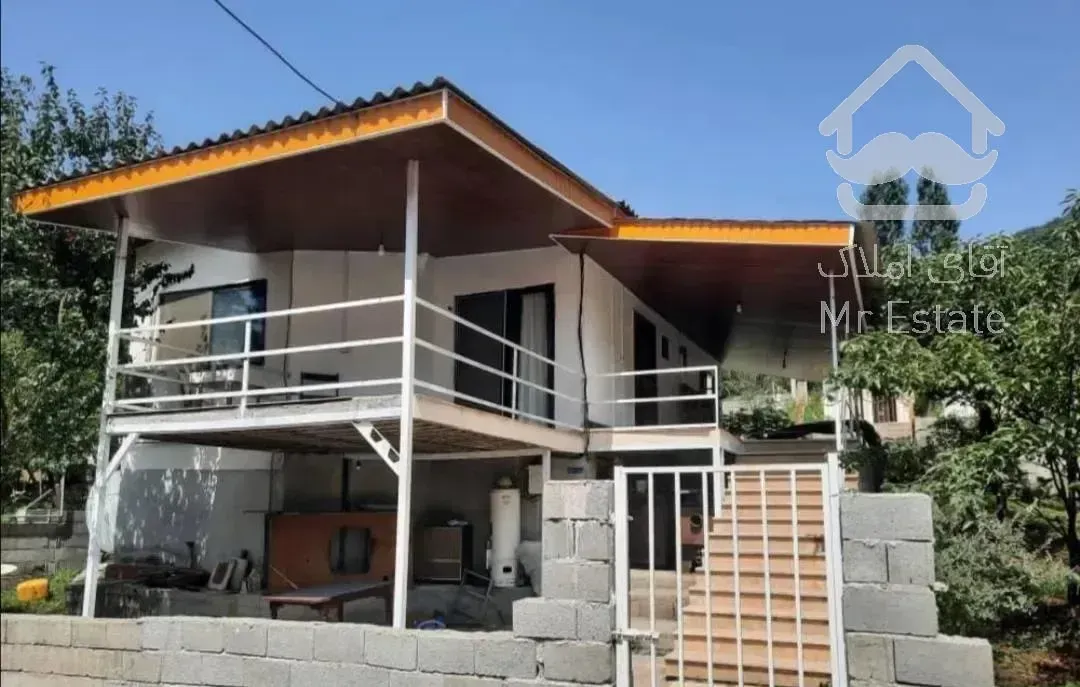 اجاره ویلا دوخوابه تمیز در دل جنگل نزدیک رودخونه