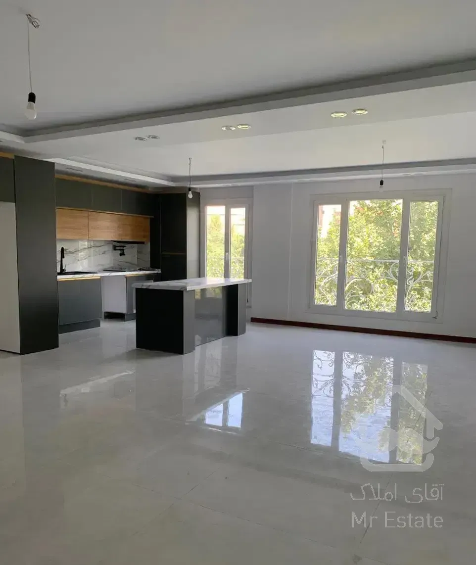 ۱۲۰ متر / ۳ خواب / سالن پرده خور / نما رومی