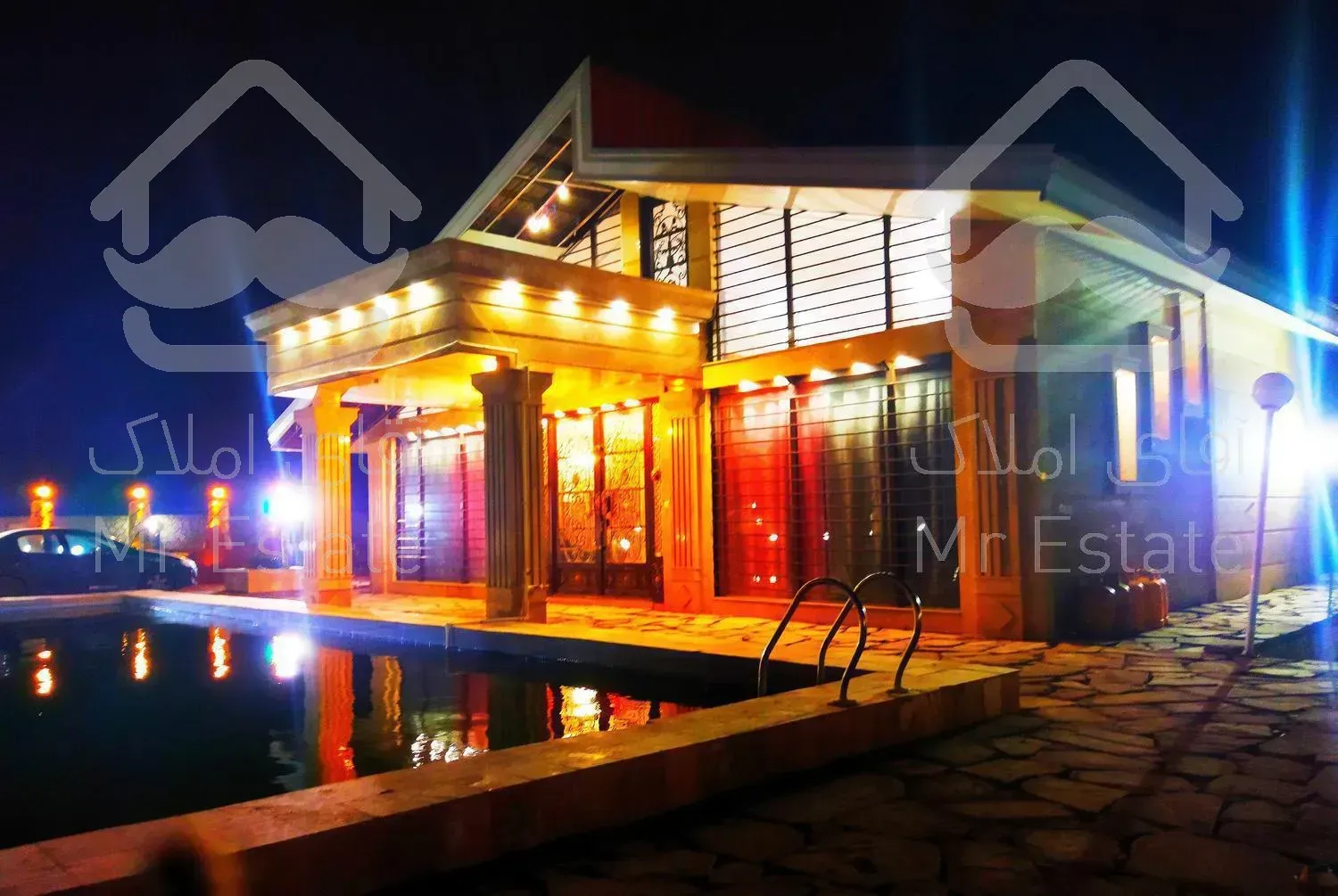 اجاره ویلا باغ آب گرم جکوزی5نفره