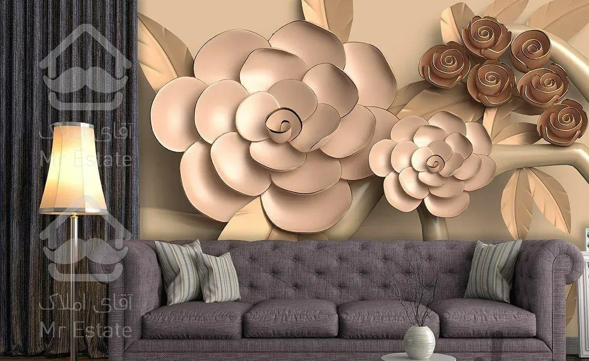 نقاشی ساختمان/کناف/کاغذدیواری/پوستر/