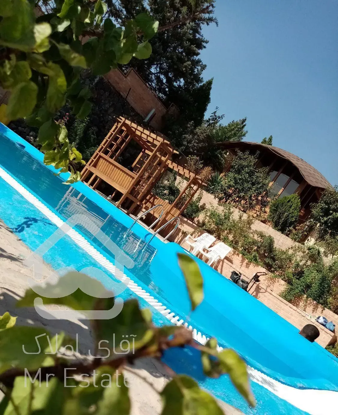 اجاره ویلا باغ لواسان رودهن استخر سرپوشیده آب گرم