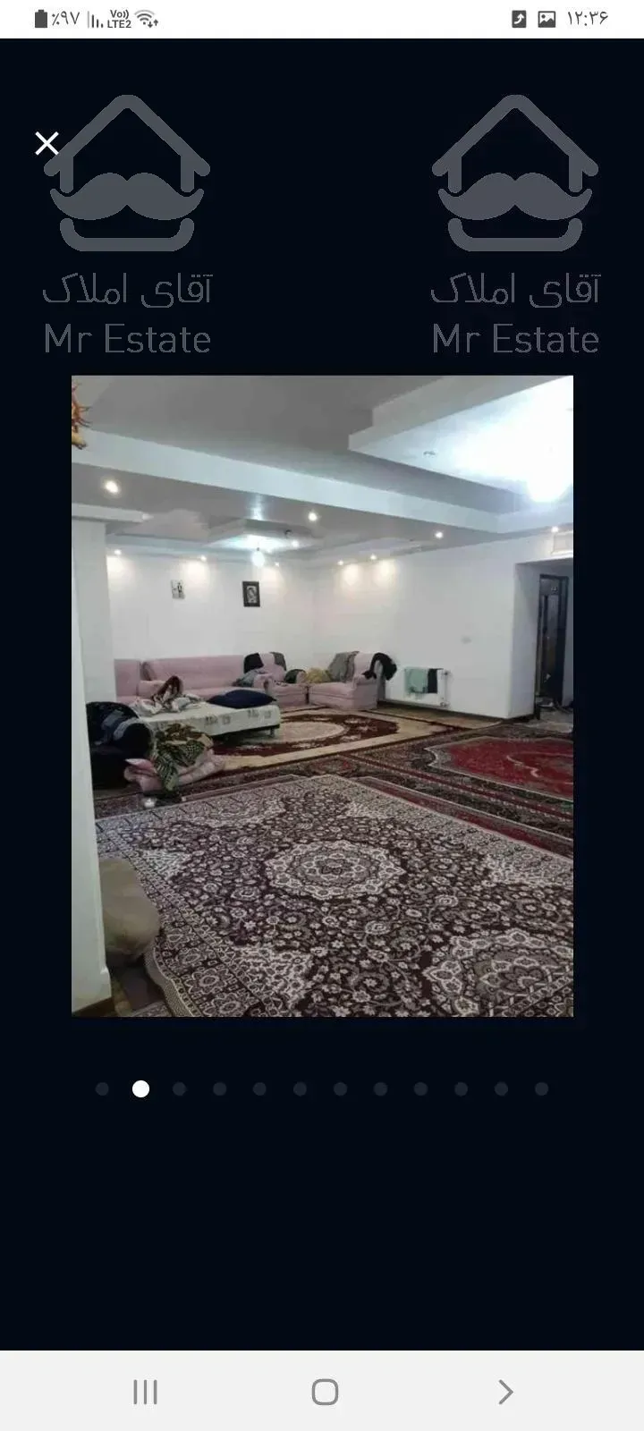 آپارتمان ۱۳۰ متری دو خواب طبقه اول