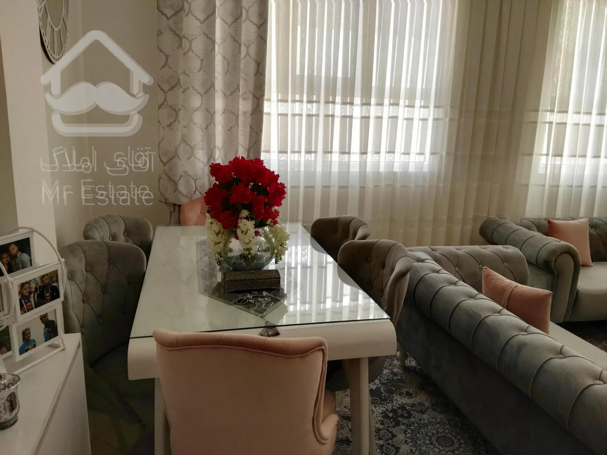 ۷۵ متر دو خواب فول امکانات شیک اباذر گلدشت