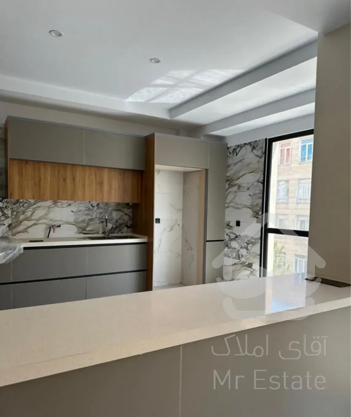 آپارتمان۶۰متر/۲خ/فول/سالن پرده خور/بدون پرتی