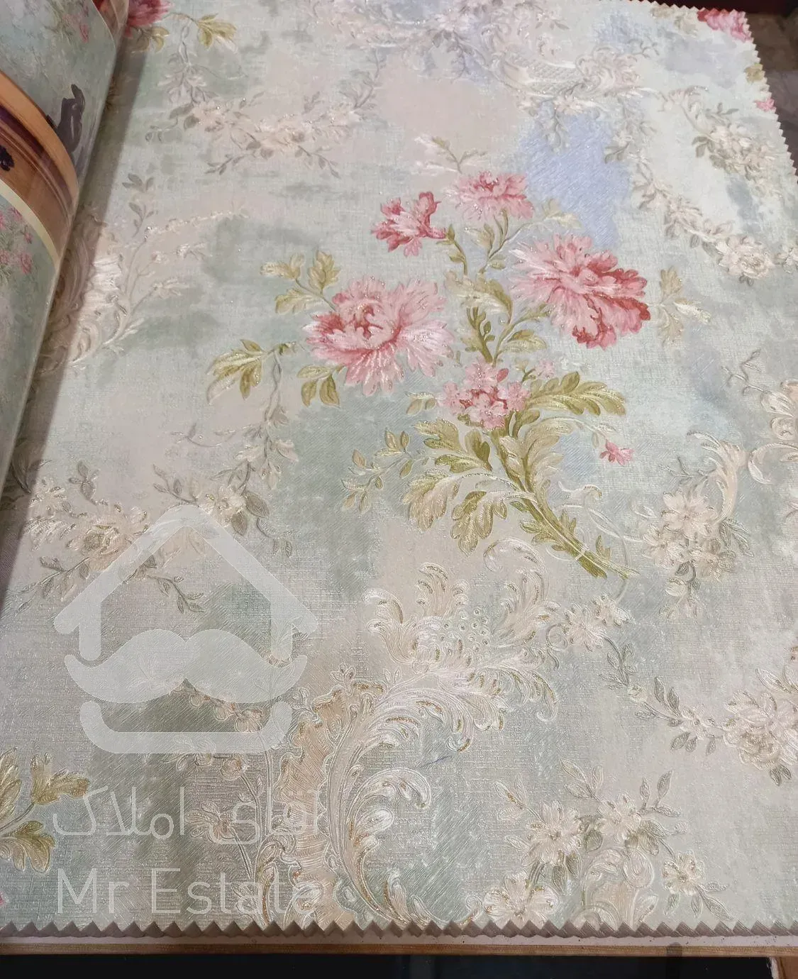 کاغذدیواری و پرده اتاق خواب وسالن