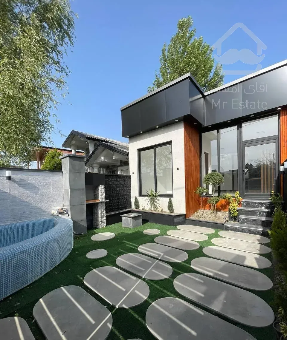 ویلا نقلی ارز.ان قی‌مت/جکوزی/سنددار/شهرک با گیت