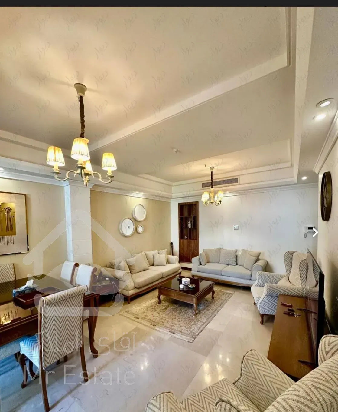 دارآباد/۸۱متر/نورمستقیم/تراس/کلیددر اختیار