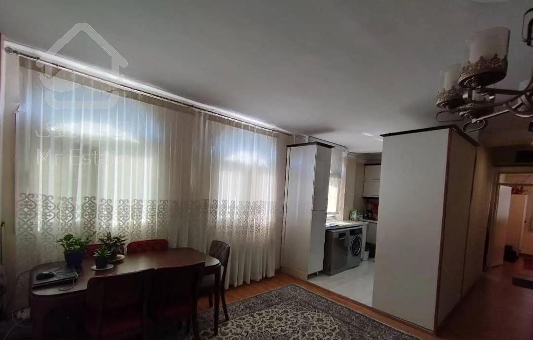 ۸۶ متر ۲خواب/سالن پرده خور/بی همتا/جنت آباد جنوبی