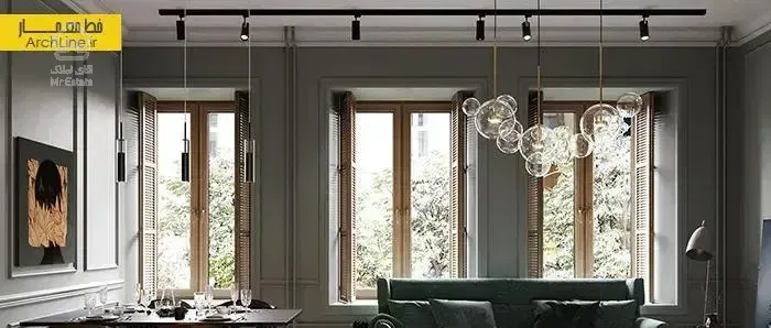 مفتح شمالی 75متر 2خواب فول امکانات