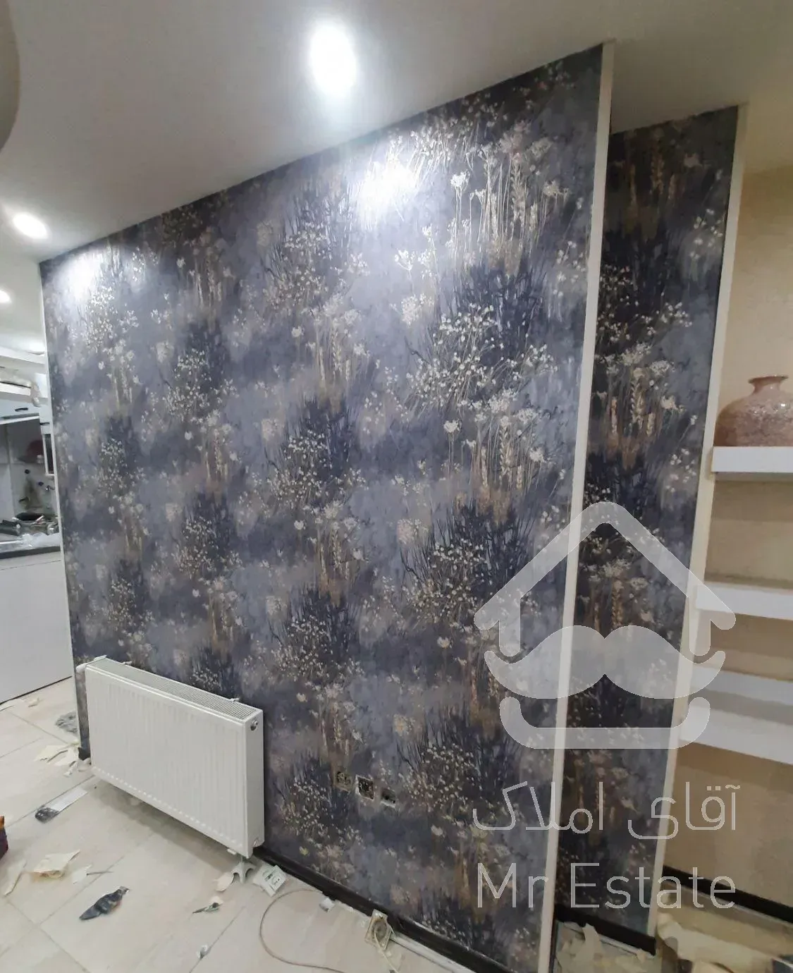 نصاب کاغذدیواری نقاشی ساختمان بازسازی خانه