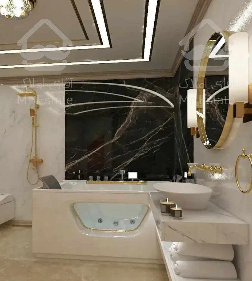 آپارتمان 210 متری برج لوکس کم واحد قیطریه با مشاعات آبی و روف گاردن و...