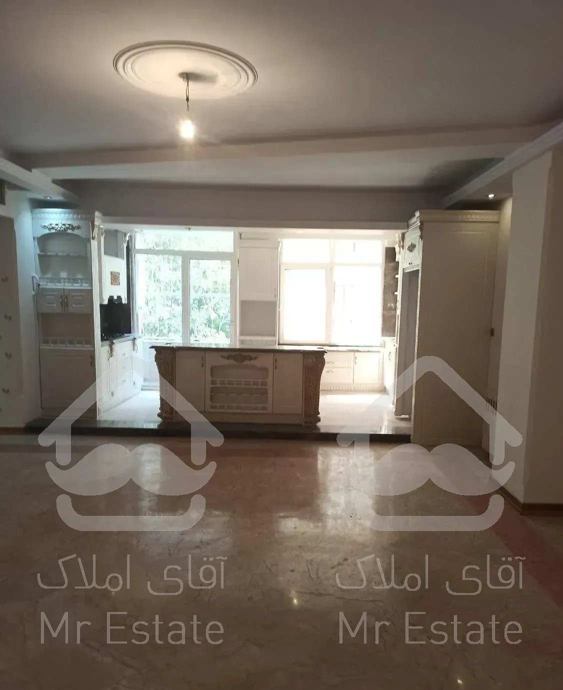 122متر 3خواب/خوش نقشه/نما تراورتن/ سازمان آب