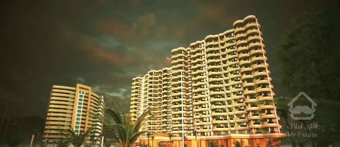 سه خوابه ۲۸۵ متری پانوراما در برج طلایی دو