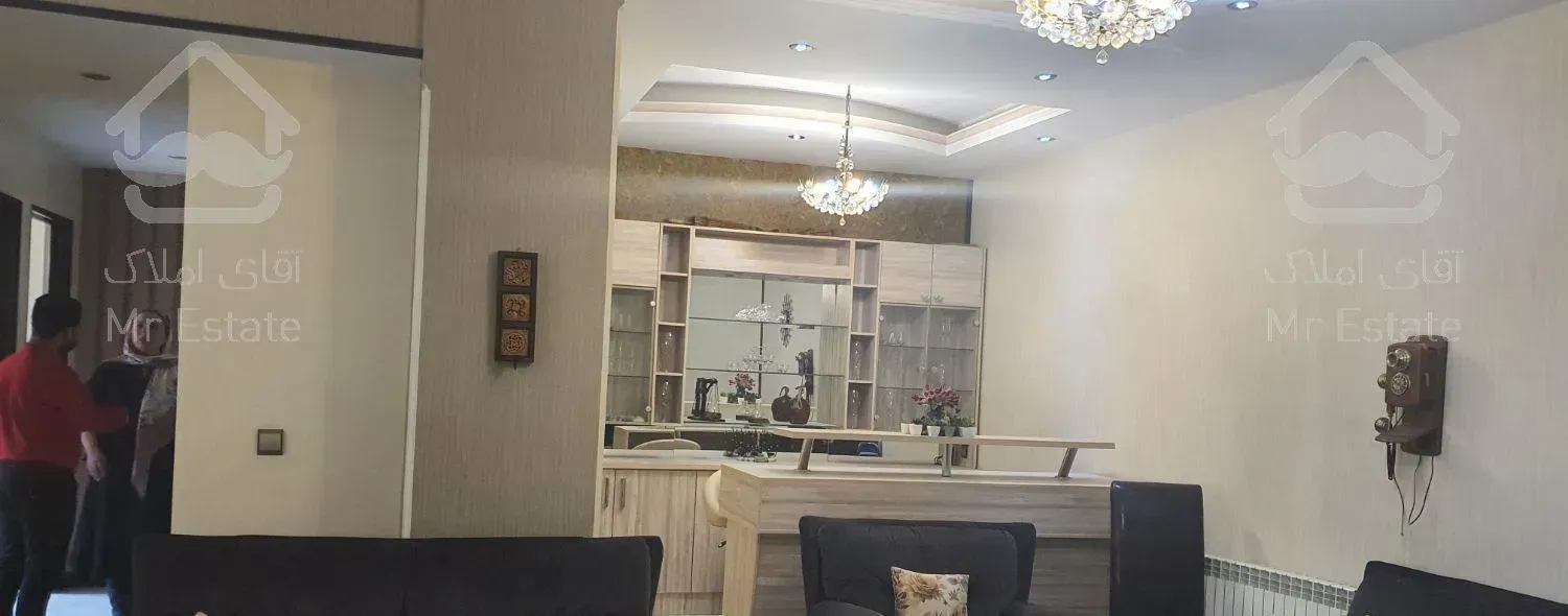 110 متر،۲ خواب، فول امکانات، ۲ پارکینگ سندی