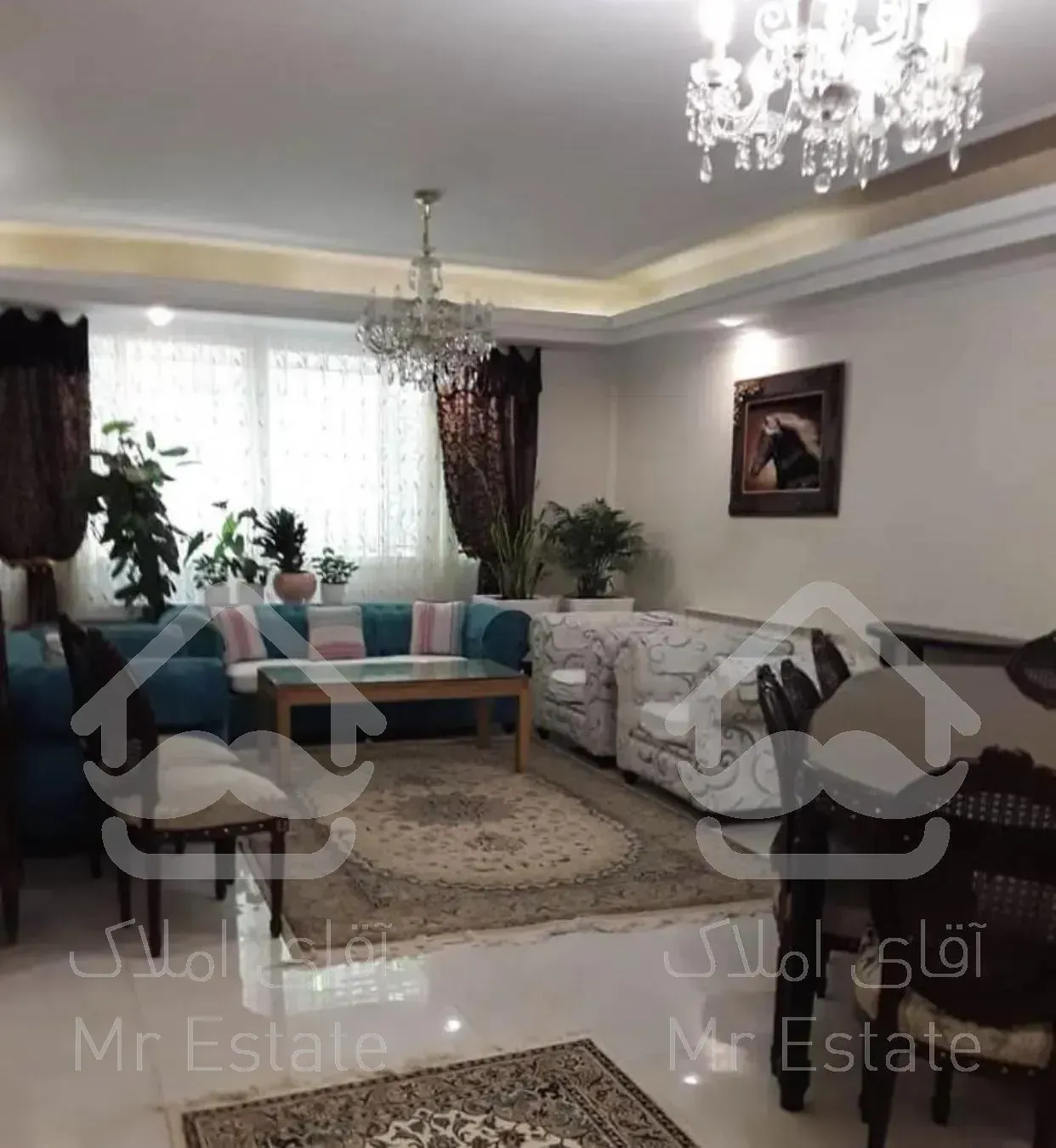 آپارتمان ۱۵۰ متری اندرزگو فول بازسازی/ مشاعات آبی