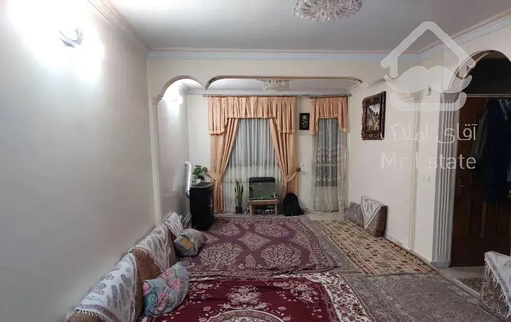 اپارتمان ۶۰ متری یک خوابه طبقه دوم با پارکینک