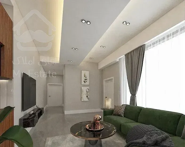 باغ فردوس ۱۰۰متر ۲خواب کلید نخورده با طراحی مدرن