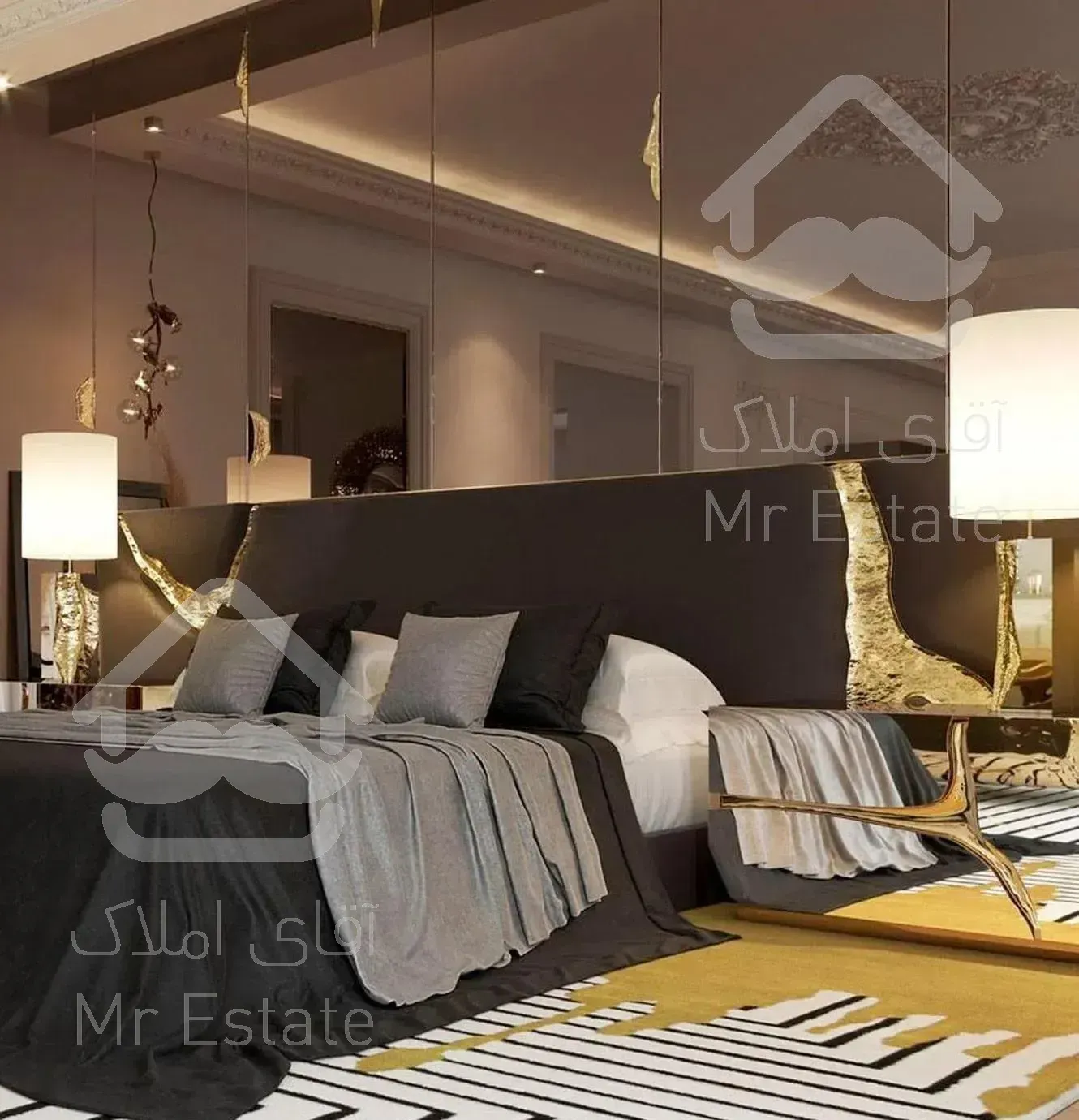 1300م پنت هاوس زعفرانیه 300م تراس گاردن استخر