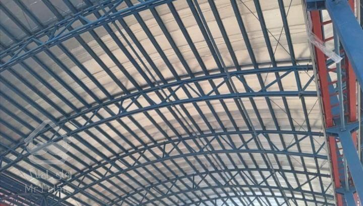 اجرای نصب شیروانی و پوشش سقف سوله
