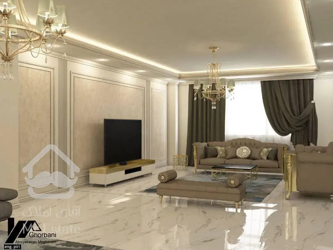 (۱۸۹ متر سرمایه گذاری) عمارت ماندگار در برج باغ اشرافی الماس