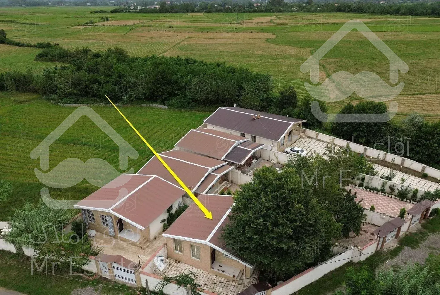 ویلا250متریبا80متر بنا/بر آسفالت/جاده دریا/826