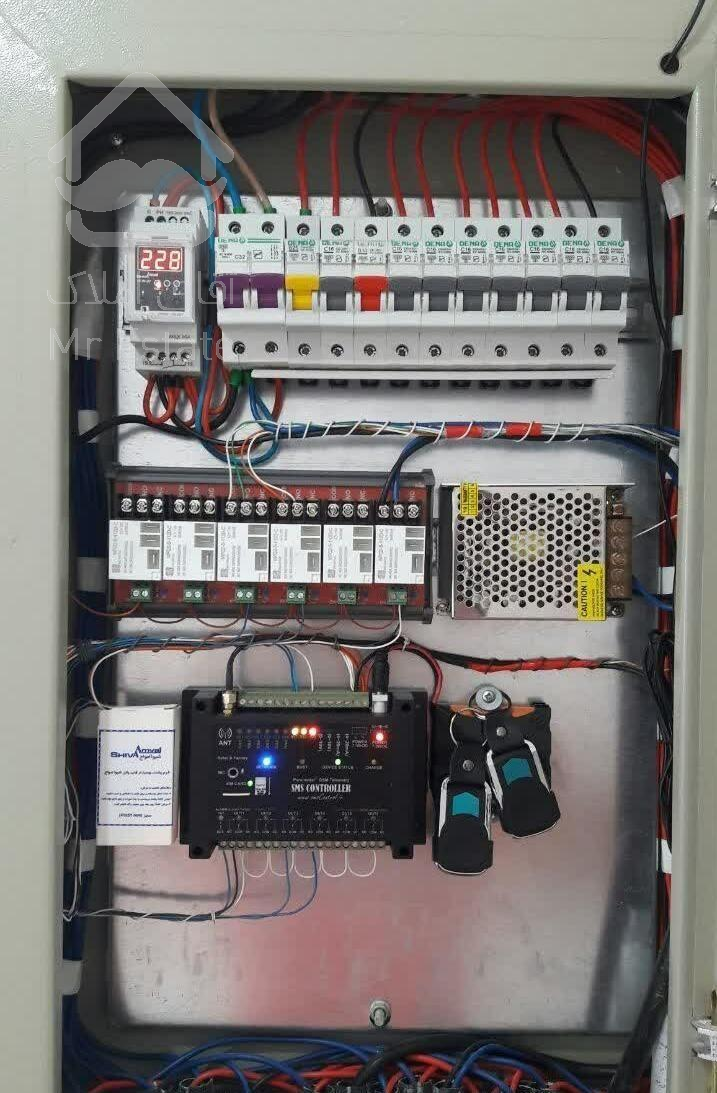 اتوماسیون برق صنعتی PLC HMI تابلو هوشمند