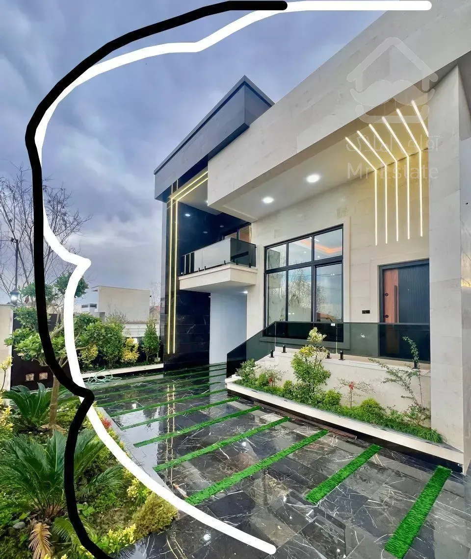 ویلا ۲۳۰م سنددار شهرکی% به قیمت شهرک برند