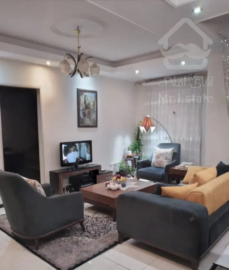 72 متر/2خواب/فول/سالن مربع/خوش نقشه