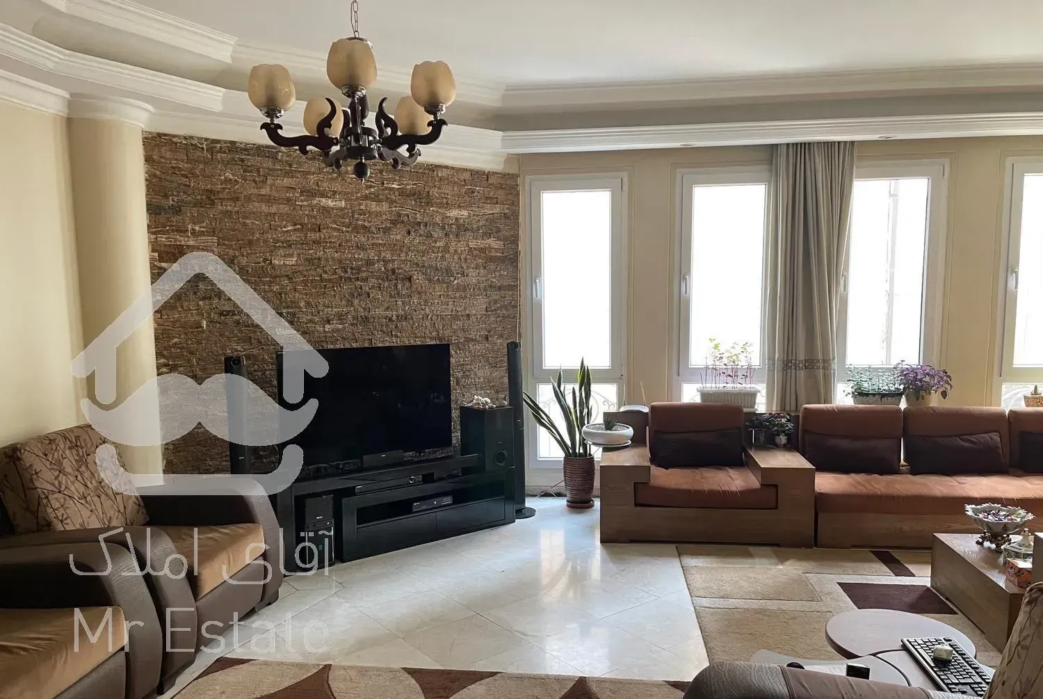 آپارتمان 105 متر 2 خوابه با قدر السهم 50 متر