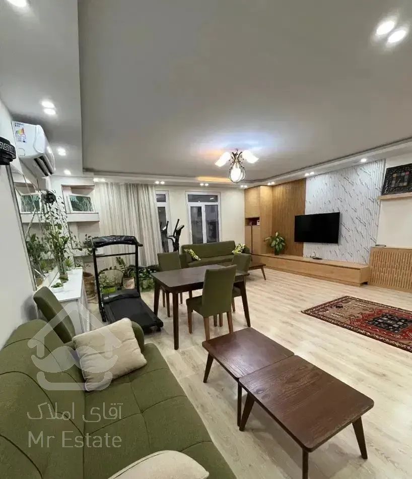 ۱۱۰ متری/۲خواب/تک واحدی/بدون مالک/درختی