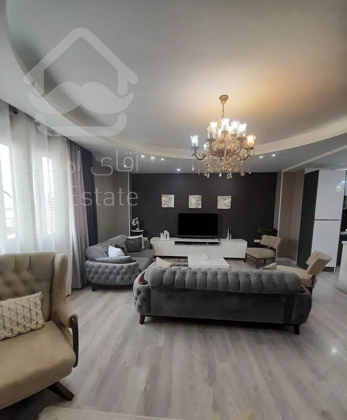 فرصت خریدآپارتمان۱۰۵متری۲خواب فول لاکچری تراس بزرگ