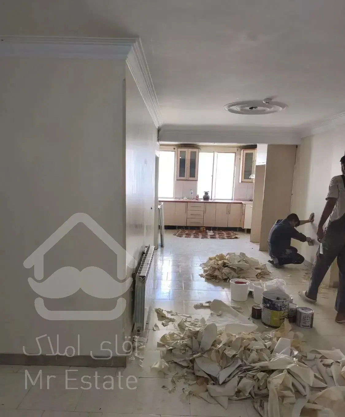 ۶۳متر فول نقاشی شده ۷۵۰م رهن کامل