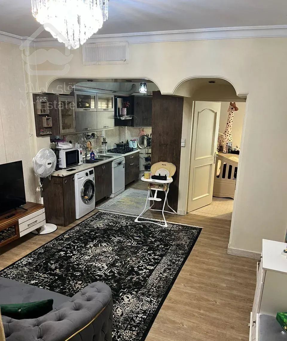 فروش آپارتمان ۶۳ متری ۱ خوابه طبقه ۱ در شادمهر