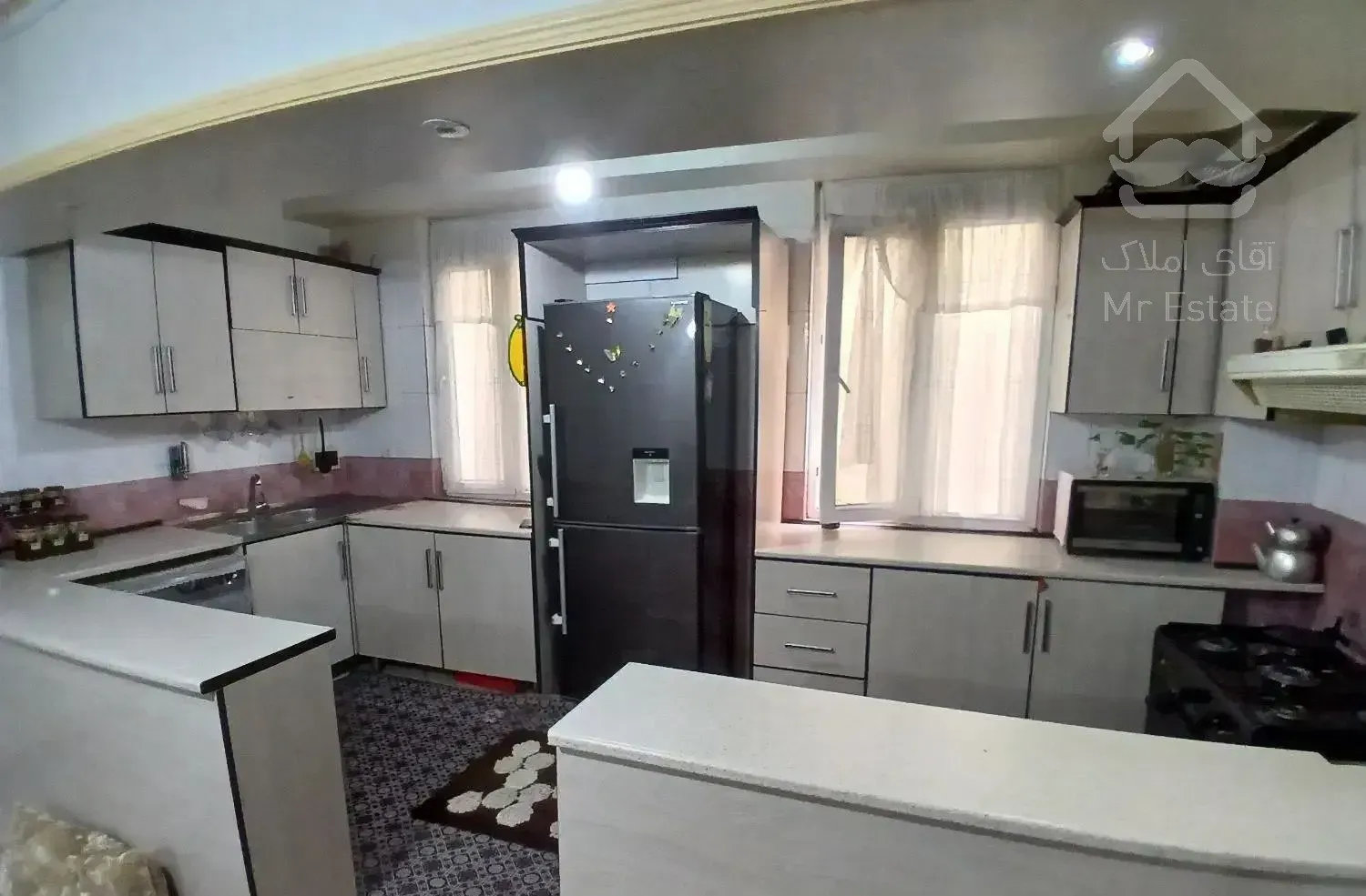 ۶۸ متر فول بازسازی خوش نقشه اسانسور دار