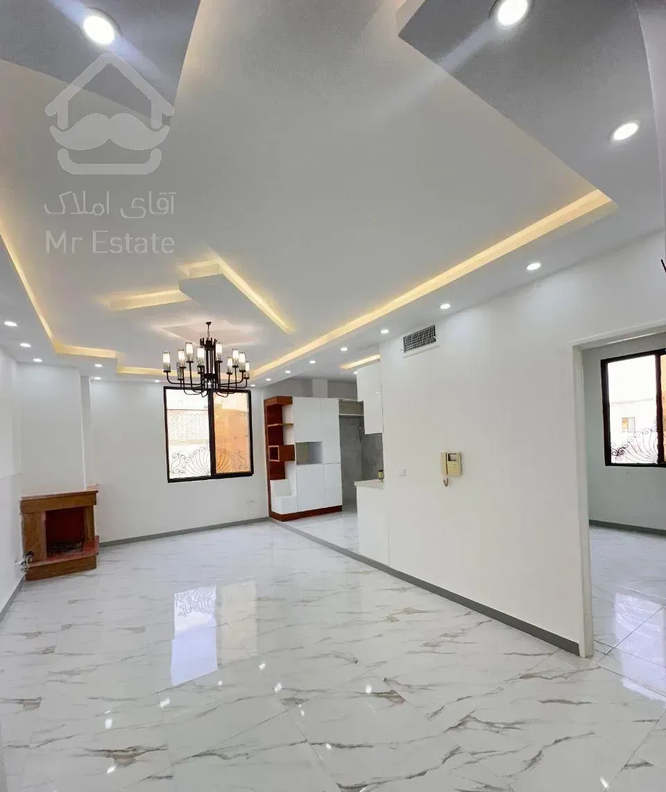 ۵۸متر+سالن پرده خور+روبه نما+دنیامالی+ارغوان فاز۱