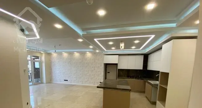 ۹۰ متر ۲ خواب لوکس و نوساز طراحی مدرن در گیشا